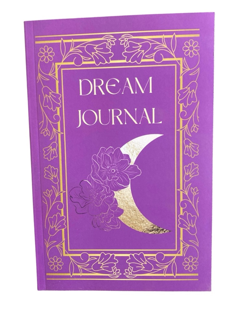 Celestial Purple & Gold Dream Journal